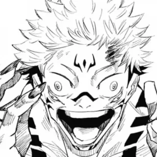 Jujutsu Kaisen from @somewherechannel whatsapp stickers