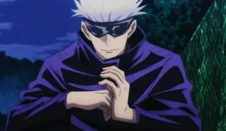 ☁️ 345bd047 Gojo Satoru Jujutsu Kaisen аниме, годжо, сатору, магическая битва, манга, колдовство whatsapp sticker