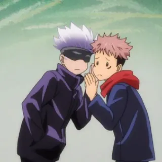 ☁️ 8ad1978e Satoru Gojo Jujutsu Kaisen Аниме, Персонажи, Годжо, Магическая битва, Дружба, Манга whatsapp sticker