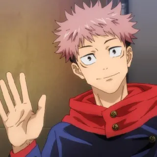 ☁️ da4b21e2 Yuji Itadori Jujutsu Kaisen Аниме, Персонаж, Мультфильм, Jujutsu Kaisen, Юдзи Итадори whatsapp sticker