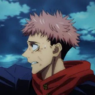 ☁️ fd2a4ce0 Аниме, Персонаж, Грустный, Портрет, Jujutsu Kaisen whatsapp sticker