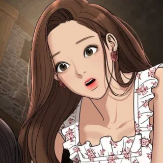 🛍 6f28f6ed 女性, ポートレート, デジタルアート, 漫画 telegram sticker