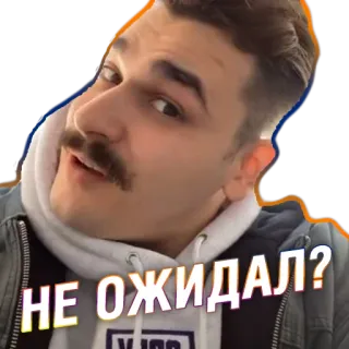 😂 8afd43d4 НЕ ОЖИДАЛ? telegram sticker