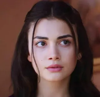 🍇 49d687a4 ผู้หญิง, ภาพเหมือน, ใบหน้า, คน, ความงาม, ผมสีน้ำตาลเข้ม telegram sticker