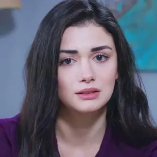 🍇 d9fbb958 ผู้หญิง, ภาพเหมือน, ผมสีน้ำตาลเข้ม, คน, ใบหน้า, ความงาม telegram sticker