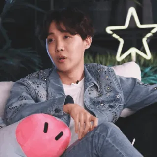 🧊 44794c55 J-Hope K-pop, zanger, man, Aziatisch, J-Hope, BTS telegram sticker