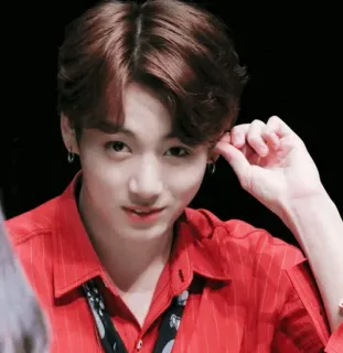 🐰 f51862db Jungkook นักร้อง, เคป็อป, BTS, ไอดอล, เพลง telegram sticker