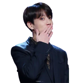 🙊 a28752db Jungkook kpop, penyanyi, pria, jungkook, bts telegram sticker