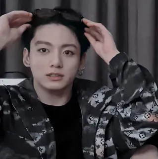 🌑 a0b2eaf4 Jeon Jungkook Jungkook, K-Pop, BTS, cantor, celebridade whatsapp sticker