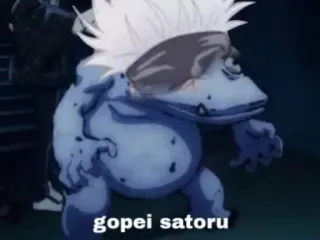 🫂 182e4c1e gopei satoru Anime, Meme, Gopei, Satoru, Katak, Karakter, Lucu telegram sticker
