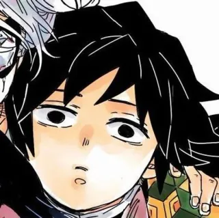 🫤 6f2aed9e Giyu Tomioka Demon Slayer 귀멸의 칼날, 토미오카 기유, 애니메이션, 만화, 캐릭터, 미술 telegram sticker