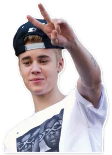 Justin Bieber telegram stickers