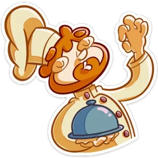 👌 91de30bd chef, cucina, cibo, ristorante, cuoco, professionale, piatto telegram sticker