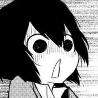 🕊 ffcdc0aa аниме, манга, в шоке, удивлен, мультфильм, милый telegram sticker