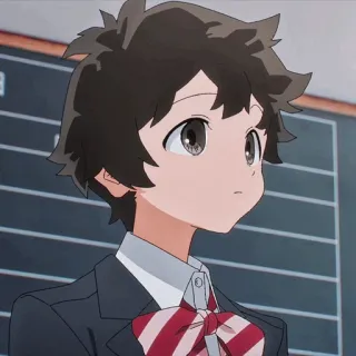 🧳 8e2ddfc7 anime, school uniform, boy, character, cartoon telegram sticker