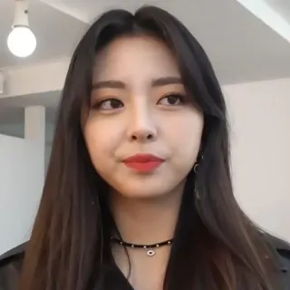 🐈‍⬛️ f0c2e092 ポートレート, 女性, 韓国, アジア, 美人, ブルネット whatsapp sticker