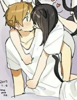 ❤️ 27f25d33 2019
1.6
mo
mo
se. Anime, Całowanie, Para, Kocie uszy, Romans, Ilustracja telegram sticker