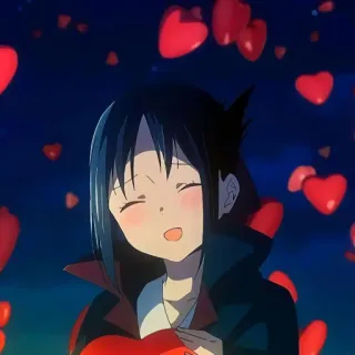 🤔 684d05fa Kaguya Shinomiya Kaguya-sama: Love Is War Anime, Corazones, Romance, Kaguya Shinomiya, Amor whatsapp sticker