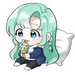 Chibi [@AmandaField] telegram stickers