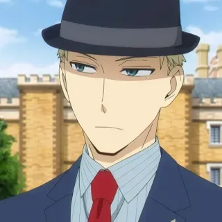 😒 8a5ec230 Loid Forger Spy x Family 动漫, 间谍, 角色, 间谍过家家, 劳埃德·福杰 telegram sticker