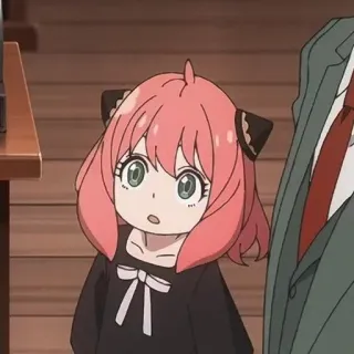 😧 dcb43ce2 Anya Forger Spy x Family 动漫, 间谍过家家, 阿尼亚·福杰, 可爱, 漫画, 卡通 telegram sticker