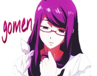 😒 443bc028 gomen whatsapp sticker