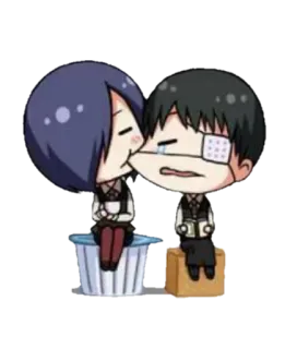 Tokyo Ghoul ~@AnimeLibrary_Stickers telegram stickers