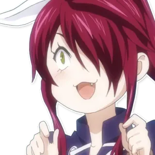 😍 1d6d8a16 Erina Nakiri Food Wars!: Shokugeki no Soma Anime, Kartun, Karakter, Food Wars, Erina Nakiri telegram sticker