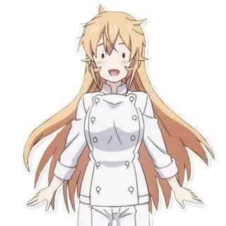 😳 70e033a0 anime, koki, makanan, kartun telegram sticker