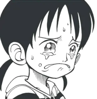 🥺 1ea8715a Anime, weinen, traurig, Mädchen, Tränen, Manga, emotional telegram sticker