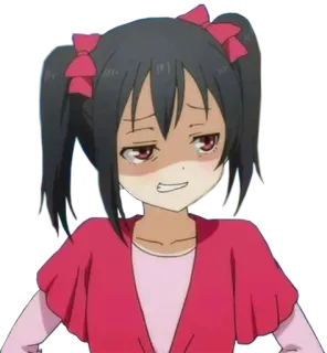 😾 7d1edfed Nico Yazawa Love Live! Anime, Meisje, Nico Yazawa, Love Live, Idool telegram sticker