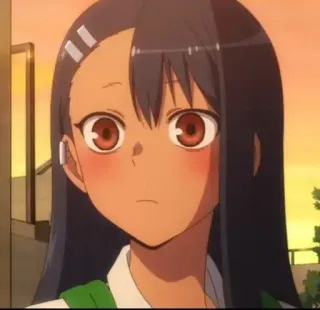 🖤 b978fdd4 Nagatoro Don't Toy with Me, Miss Nagatoro Anime, Nagatoro, Miss Nagatoro, Linda, Chica, Fanart whatsapp sticker