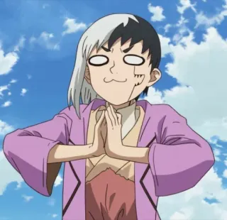 @ANIMEDUBBED_1 DR STONE telegram stickers