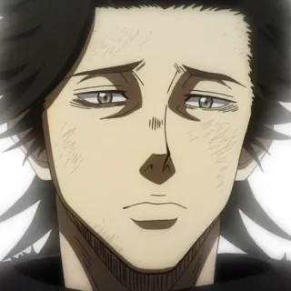 ☘️ 1e2156ba Yami Sukehiro Black Clover อนิเมะ, มังงะ, แบล็กโคลเวอร์, ยามิ สุเคฮิโระ, หัวหน้าหน่วย, กระทิงดำ telegram sticker