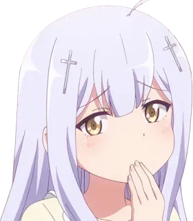 🤭 7ce34452 Anime, Gadis, Lucu, Kartun, Stiker telegram sticker