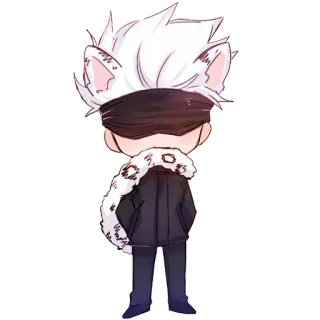 😐 167a4110 Satoru Gojo Anime, Manga, Gojo, Jujutsu Kaisen, Chibi telegram sticker