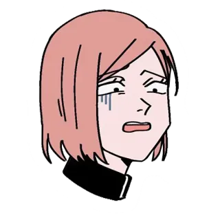 😒 6afe6979 Nobara Kugisaki Jujutsu Kaisen Anime, Manga, Tovenaar, Nobara, Kugisaki telegram sticker