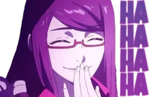 😂 dcc12ad4 HAHA
HA
HA
HA anime, lachen, haha, manga, cartoon, paars telegram sticker