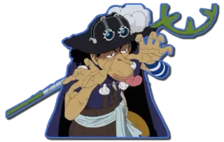 😛 e8924a96 Usopp One Piece anime, cartoon, character, one piece, usopp whatsapp sticker