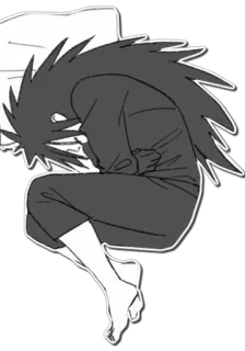 😪 e40a021b Madara Uchiha Naruto Anime, Personage, Slaap, Slapen, Uchiha, Madara telegram sticker