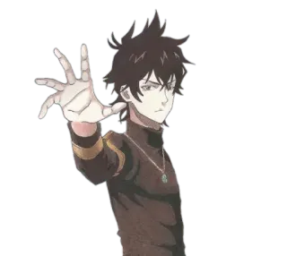 🖐 e43b5a85 อนิเมะ, มังงะ, ตัวละคร, ศิลปะ, เด็กผู้ชาย telegram sticker