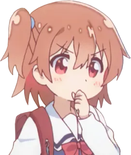 🤔 a374934d Anime, Manga, Leuk, Meisje, Cartoon, Personage telegram sticker