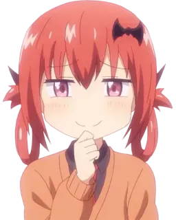 😏 f8c3cd93 Satania Gabriel DropOut Anime, Demon, Satania, Gabriel DropOut, schattig, ondeugend telegram sticker