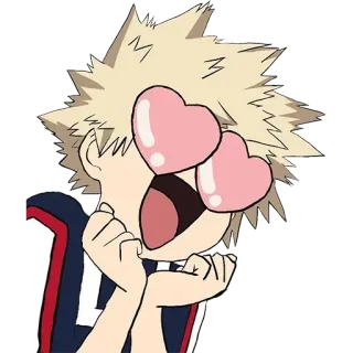😍 568326e3 Bakugo My Hero Academia Anime, Manga, Bakugo, My Hero Academia, Mignon, Fan Art telegram sticker