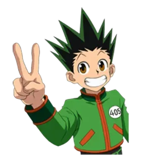 @ANIMEDUBBED_1 HUNTER X HUNTER whatsapp stickers
