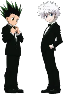 😎 d21dc395 Gon Freecss and Killua Zoldyck Hunter x Hunter Anime, Personnages, Gon, Killua, Hunter x Hunter telegram sticker