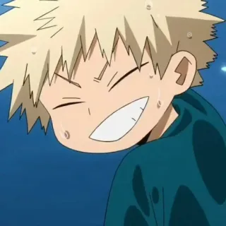 🔥 6a5447ad Katsuki Bakugo My Hero Academia Katsuki Bakugo, My Hero Academia, anime, manga, sticker, character telegram sticker