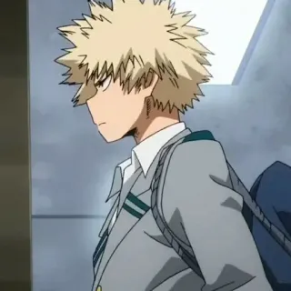 🔥 6e8f93a5 Katsuki Bakugo My Hero Academia anime, manga, hero, bakugo, katsuki, my hero academia, character telegram sticker