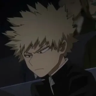 🌾 8b1d8892 Bakugo Katsuki My Hero Academia anime, my hero academia, bakugo, katsuki bakugo, character, anime character telegram sticker