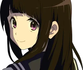 🙂 27645e72 Anime, Meisje, Personage, Schooluniform telegram sticker